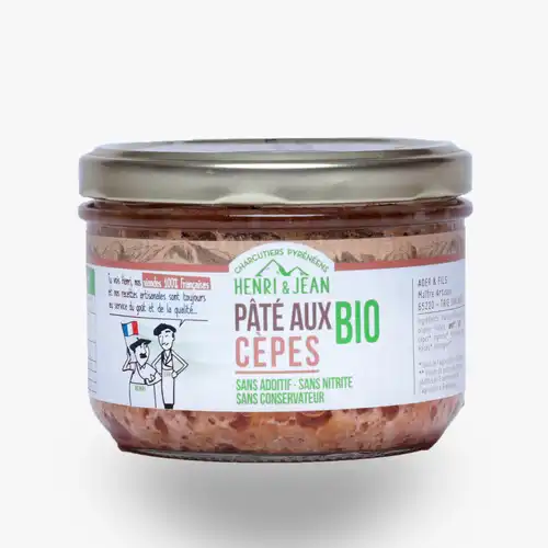 Pâté aux cèpes Bio 180g